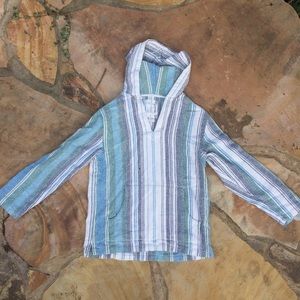 Baja Rasta poncho stoner jacket