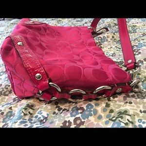 Pink Coach Purse