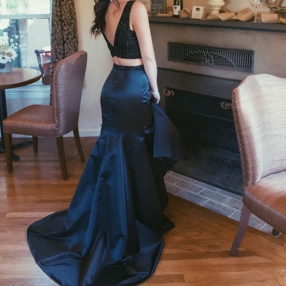 Sheri hill black dress