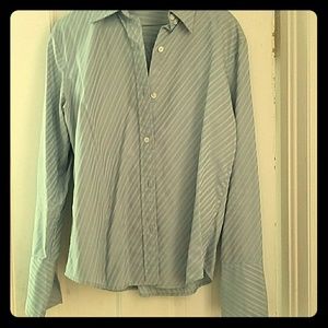 Button down with dramatic cuff