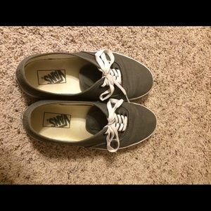 Gray vans size 8.5