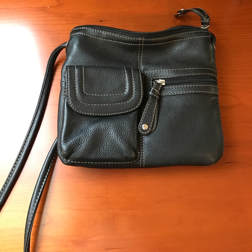 Tignanello Genuine Italian Leagher Cross-Body Bag