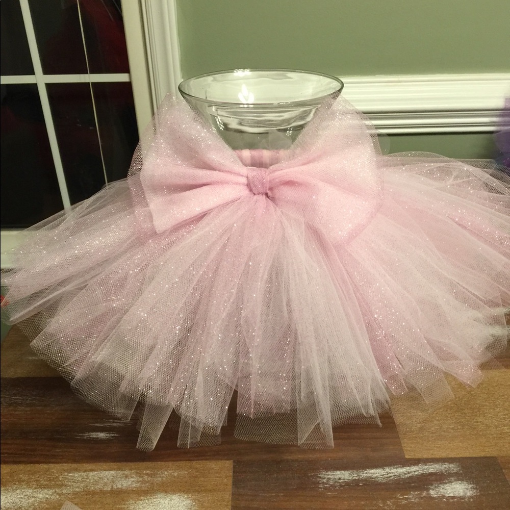Tutu with a bow- Hand made