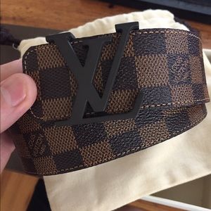 Louis Vuitton Damier Ebene Belt
