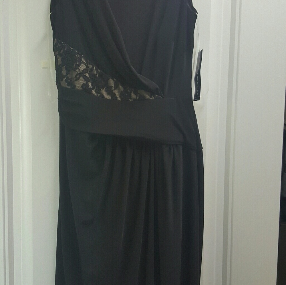 Black cocktail dress