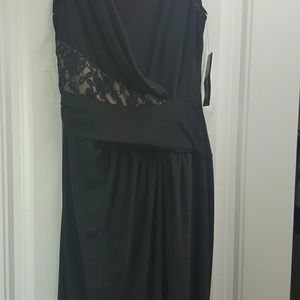 Black cocktail dress