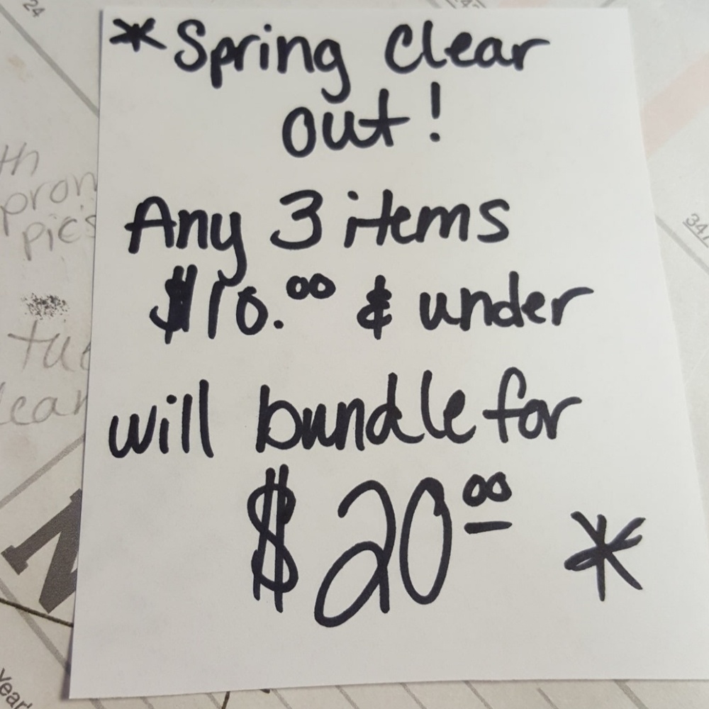 $20 bundles!