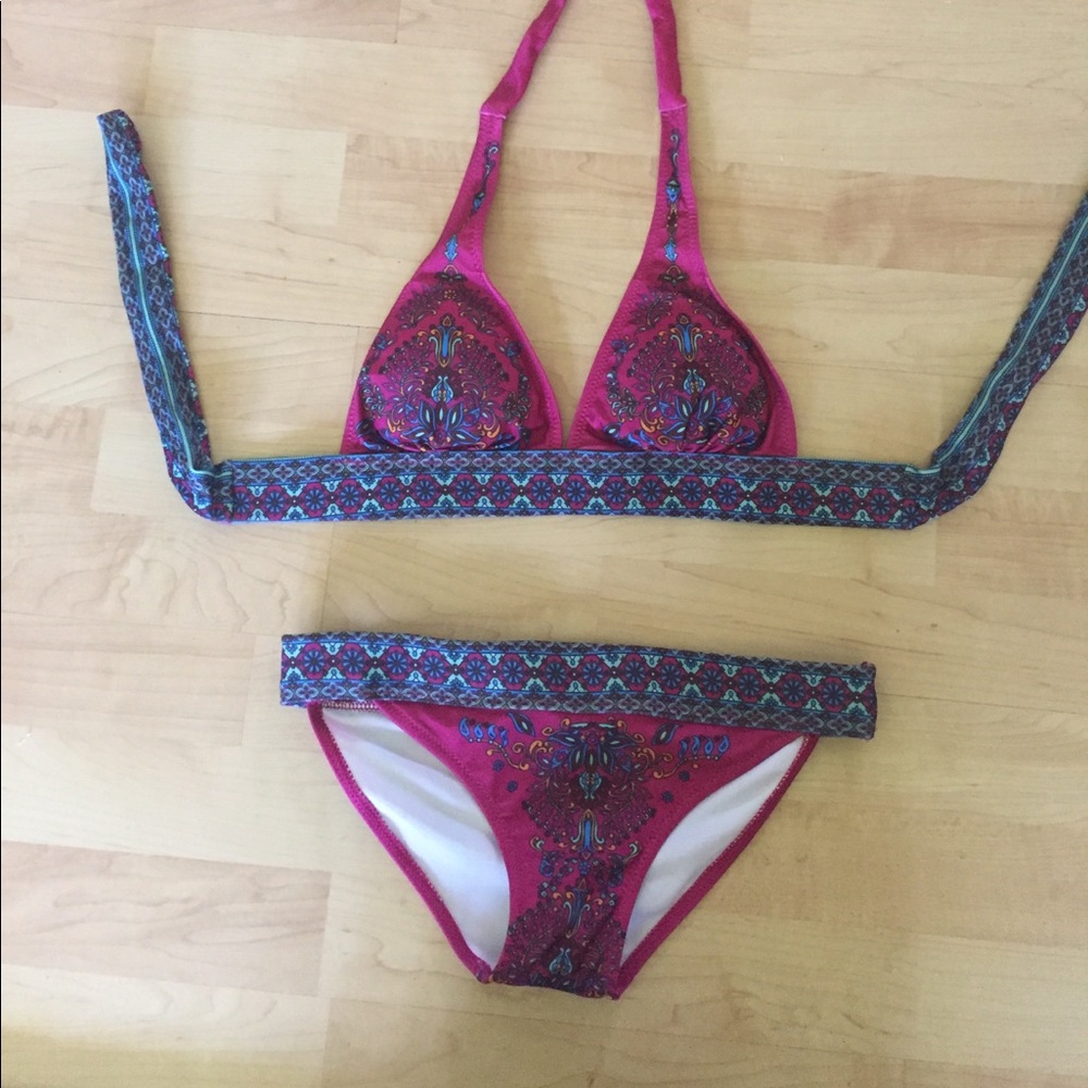 Paisley bathing suit