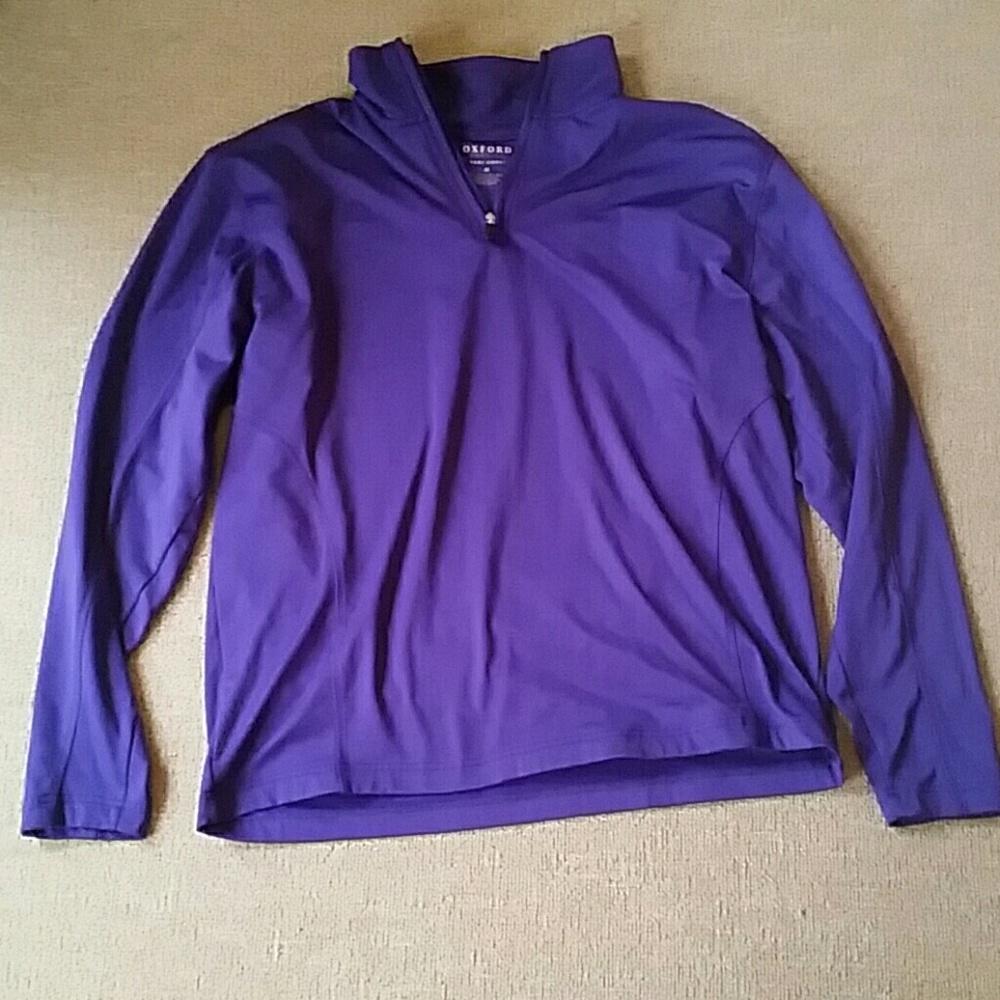 Oxford Golf 1/4 zip pull over