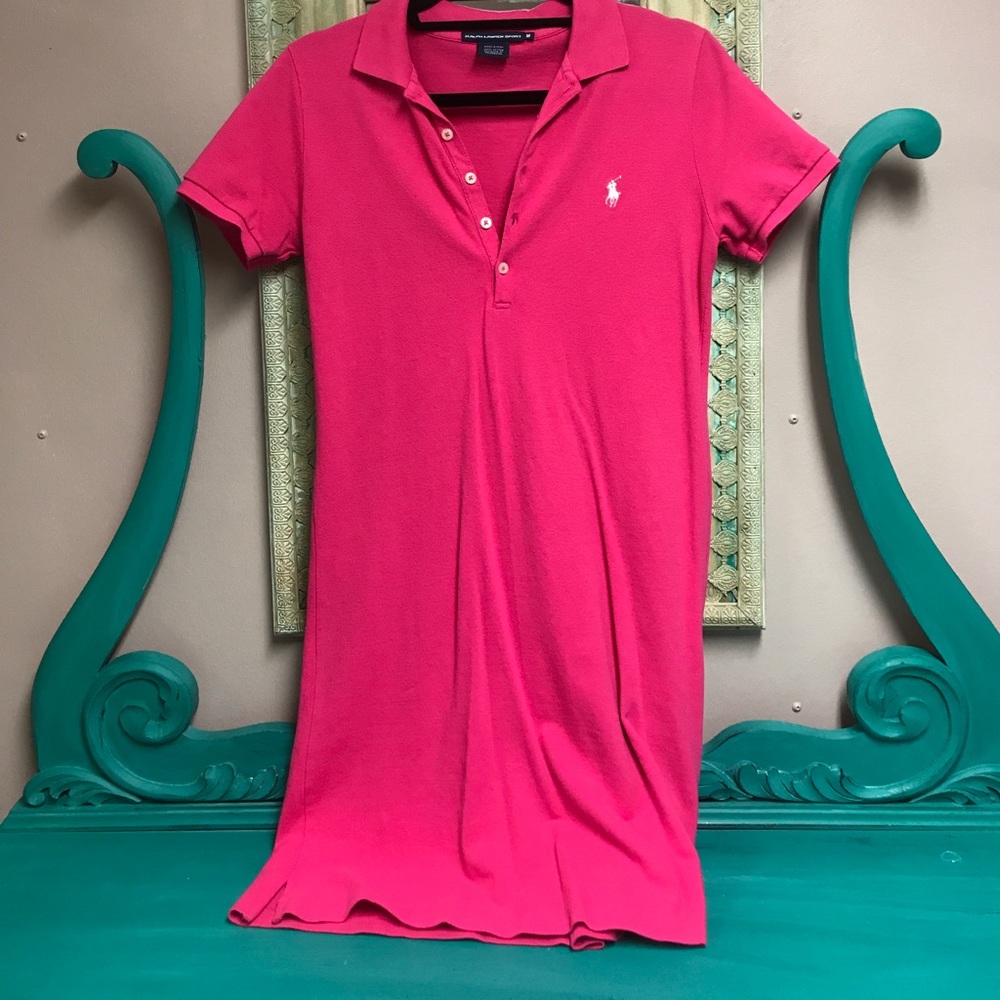 Ralph Lauren Polo Dress Hot Pink