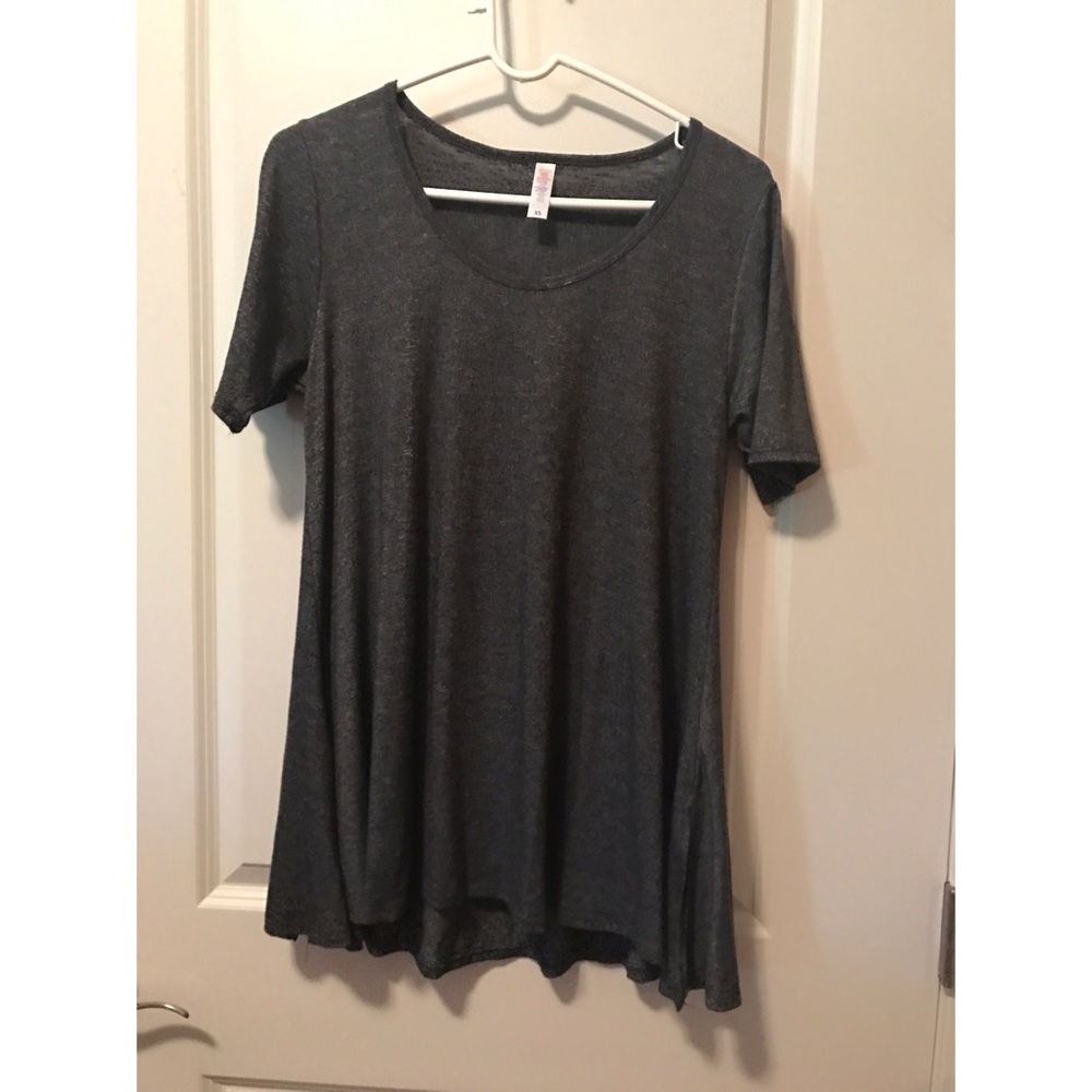 Gray LuLaRoe Perfect Tee