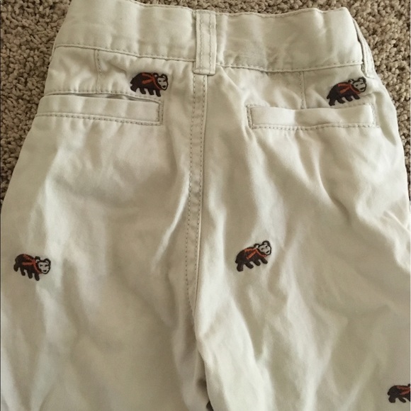 Gymboree embroidered Bear Print Pants,18-24 months - Picture 3 of 4