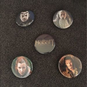 Hobbit Collector Pins