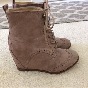 Mauve Booties