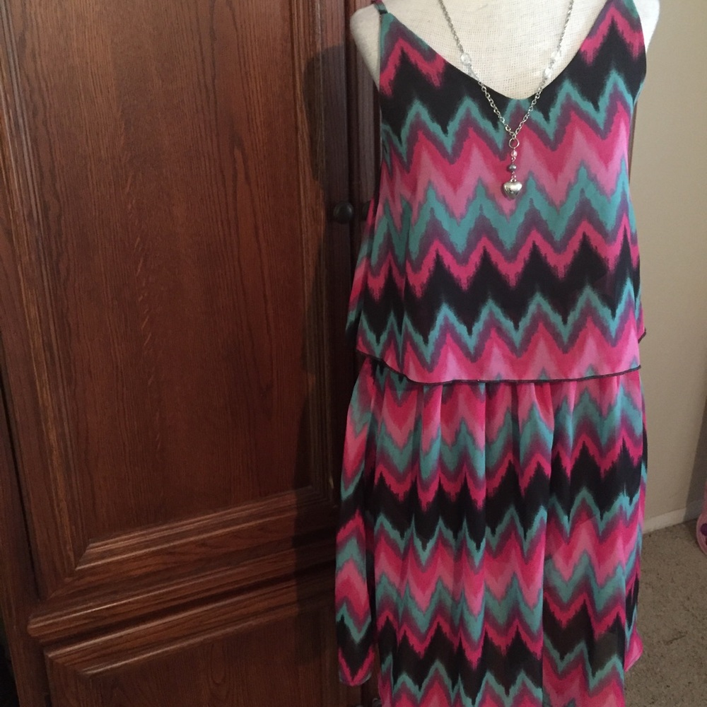 Christine V chevron sundress