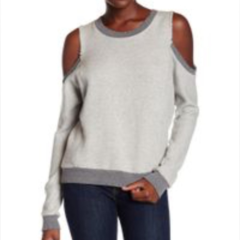 Dress Forum cold shoulder sweatshirt