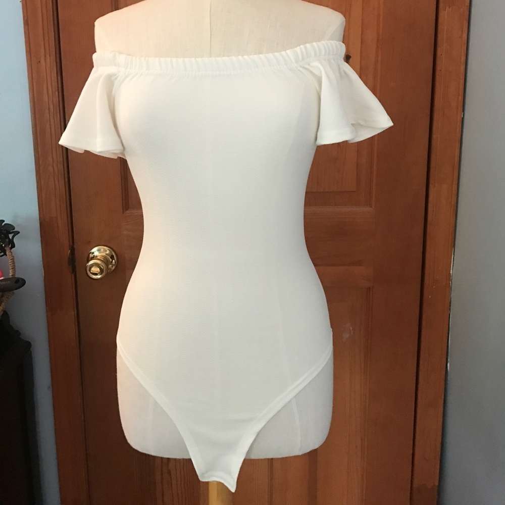 Over the shoulder body suit