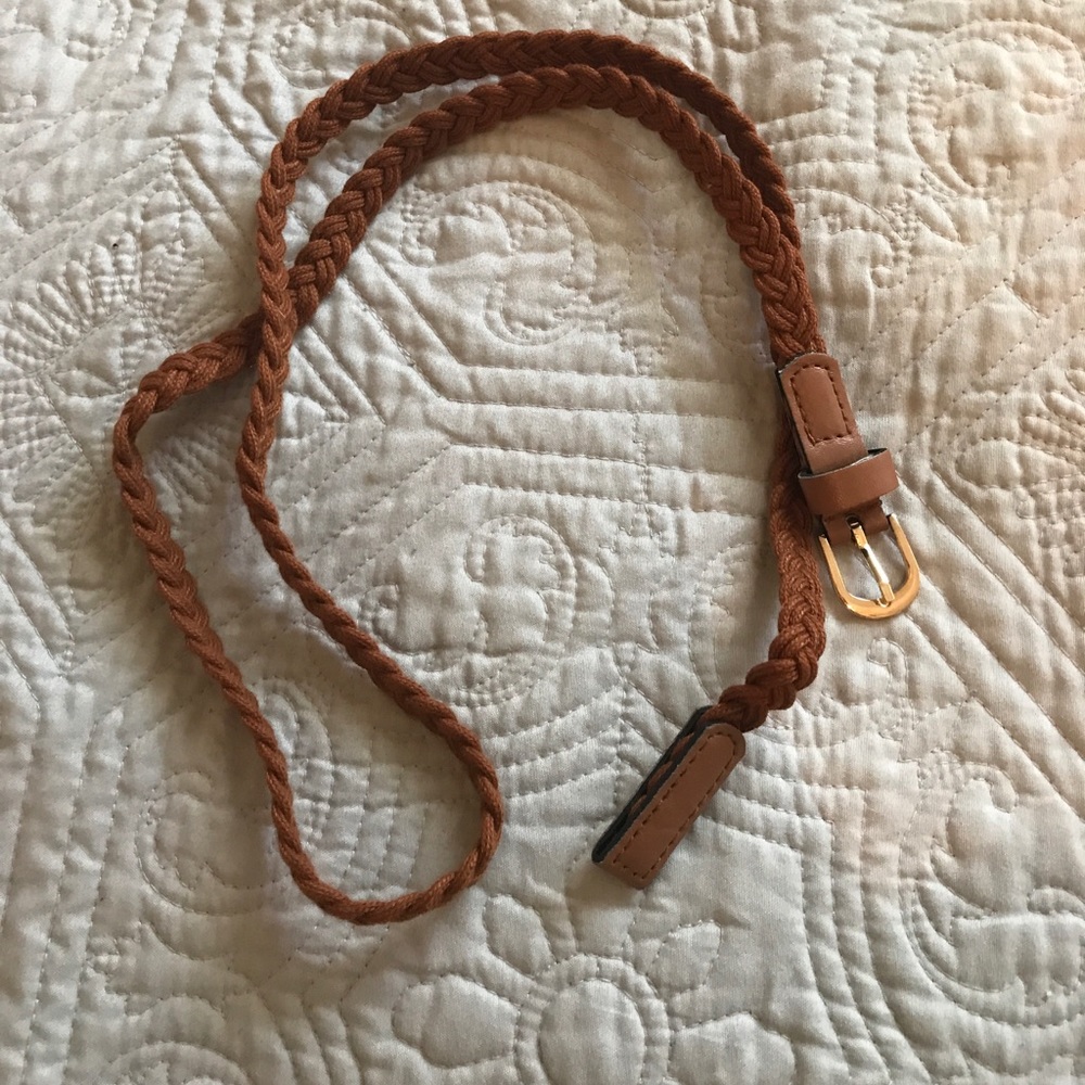 Braided belt