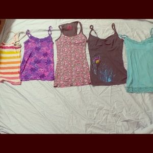 Lot of 5 Pacsun Kirra tank tops
