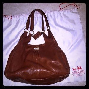 Leather Coach Madison (Edie) shoulder bag