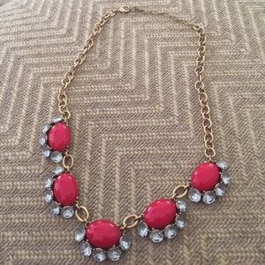 Stella and Dot Red Mae Necklace