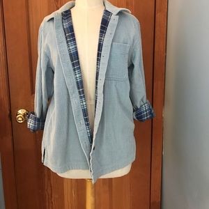 LL bean flannel button down