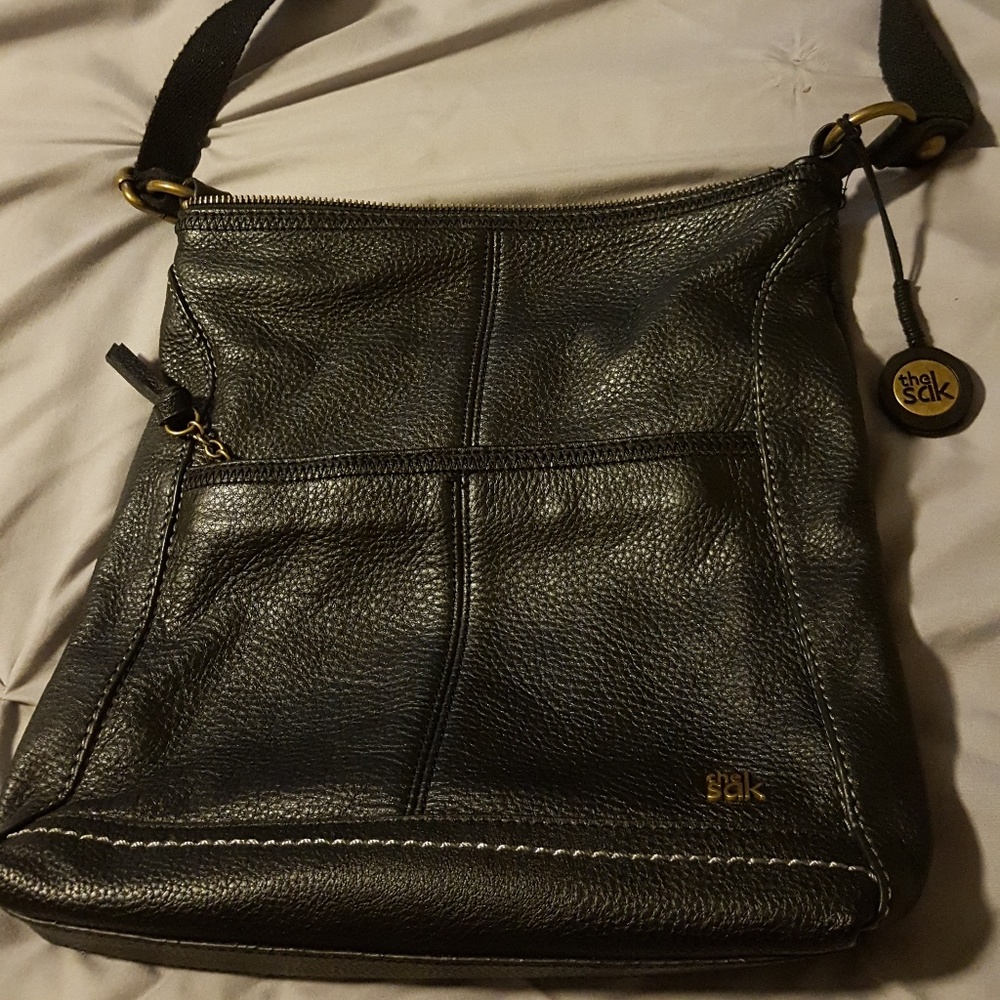 Sac Leather crossover purse
