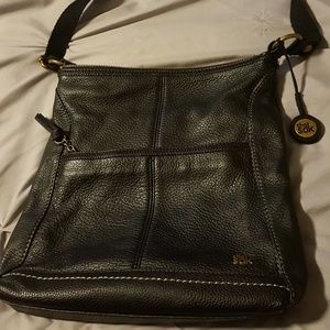 Sac Leather crossover purse