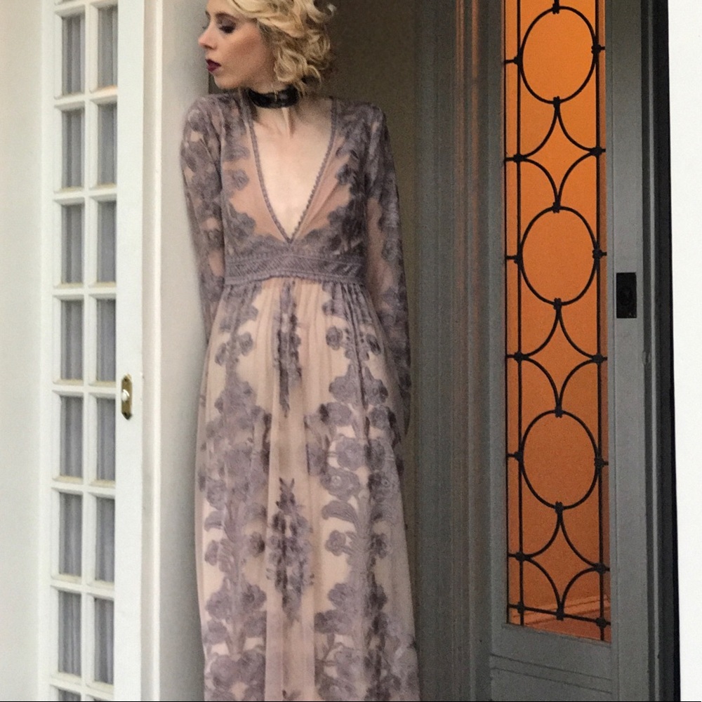 For Love and Lemons Temecula Lilac Maxi ON HOLD