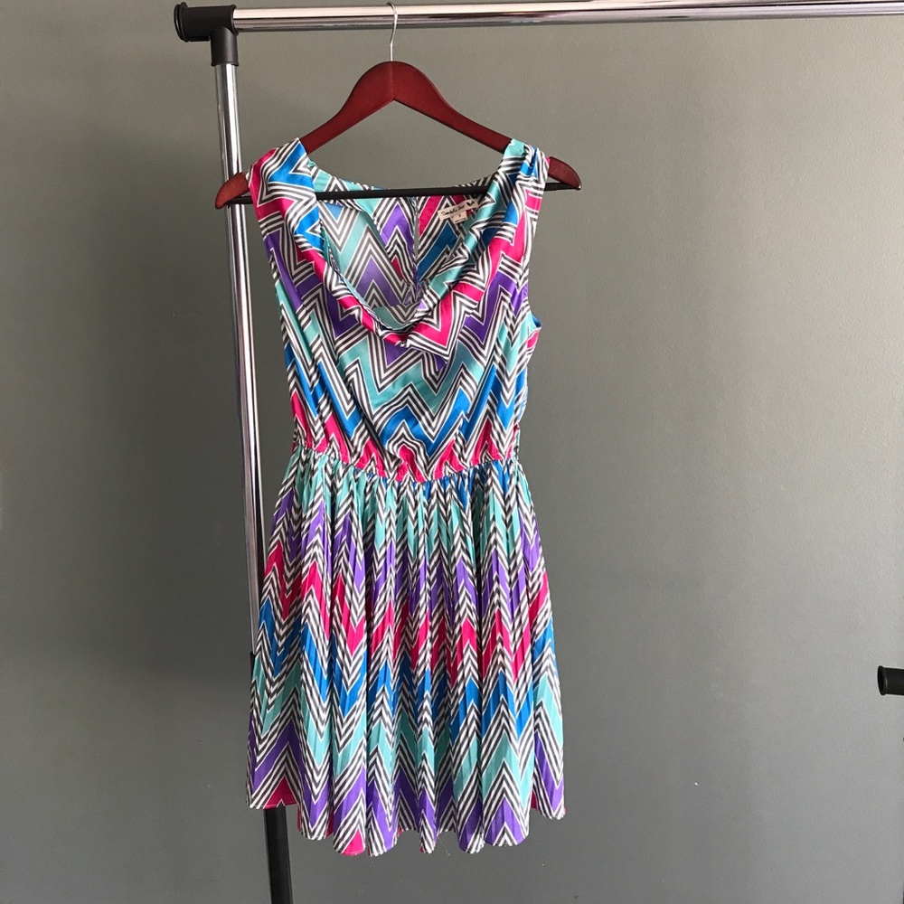 Multicolored spring/summer dress