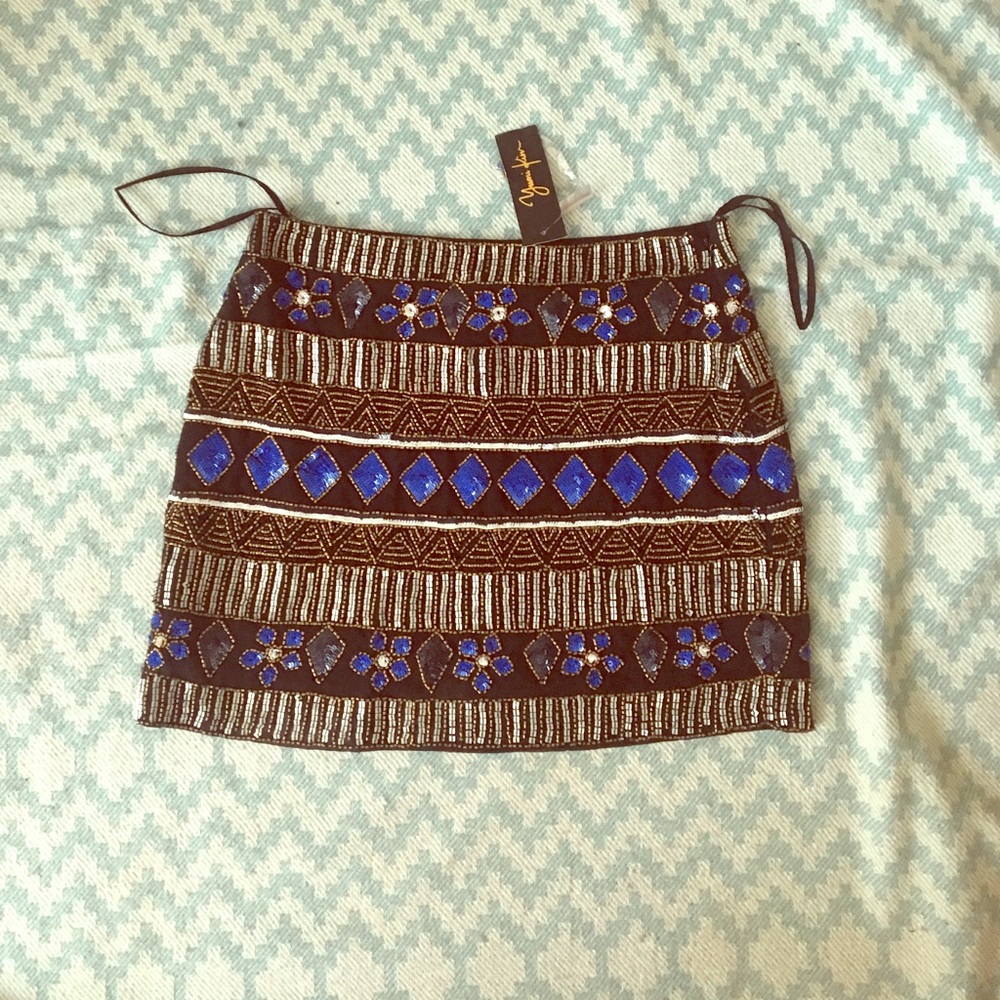 Yumi Kim sequined mini skirt