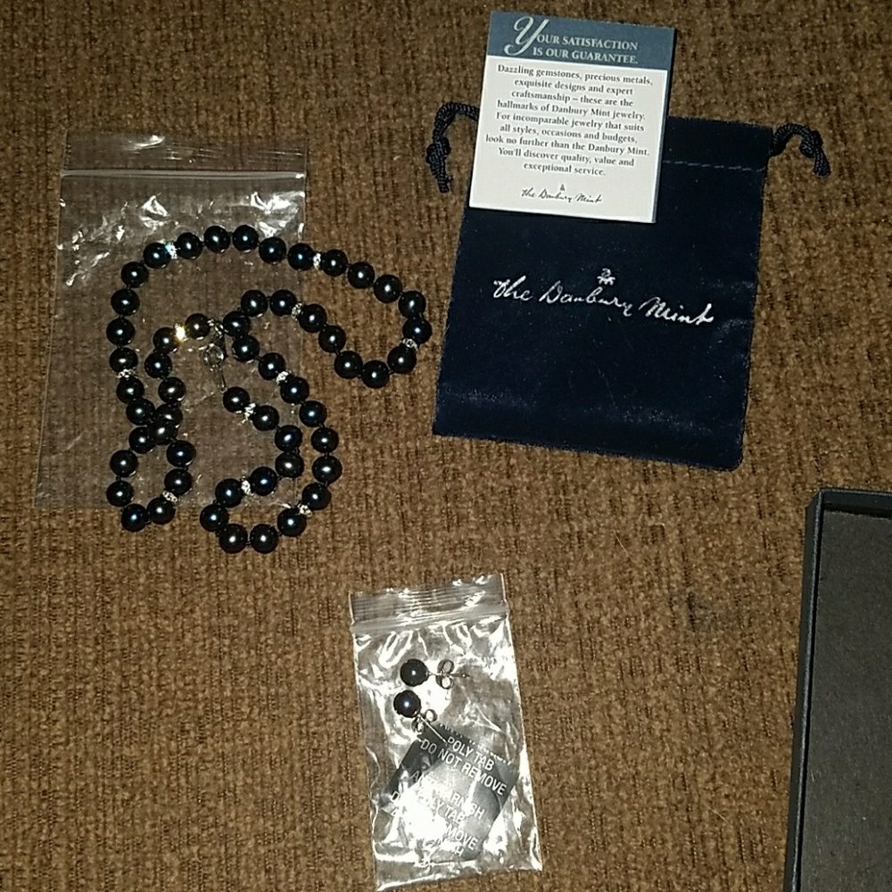 Necklace and matching earrings