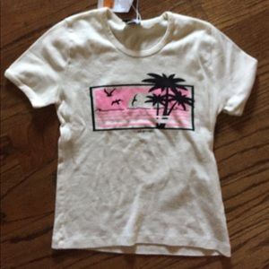 Zara Trafaluc Hawaiian graphic tee