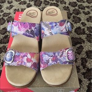 Dansko Sophie Floral Violet