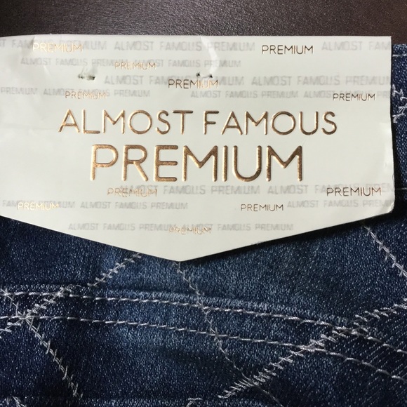 Almost Famous Premium Jeans Boot Cut Cross Stitch - Picture 5 of 8