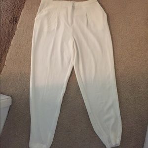 Crepe joggers