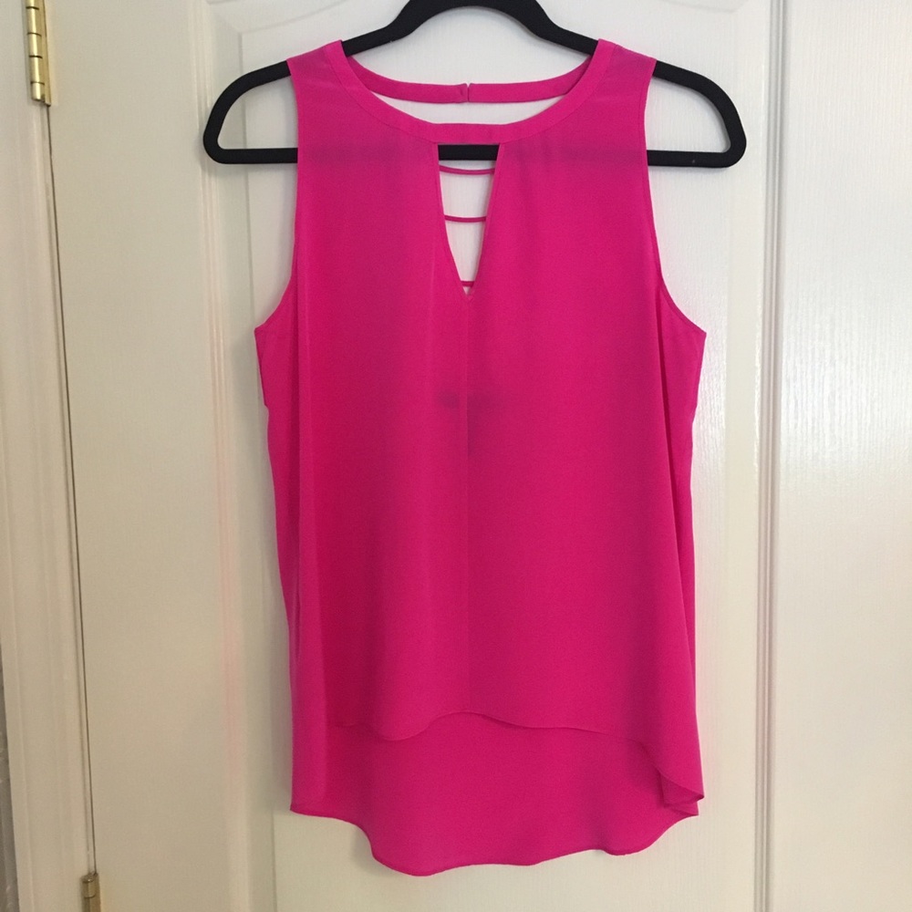 BCBGMaxazria Hot Pink Top
