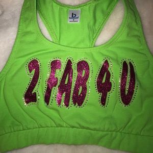 2 FAB 4 U sports bra