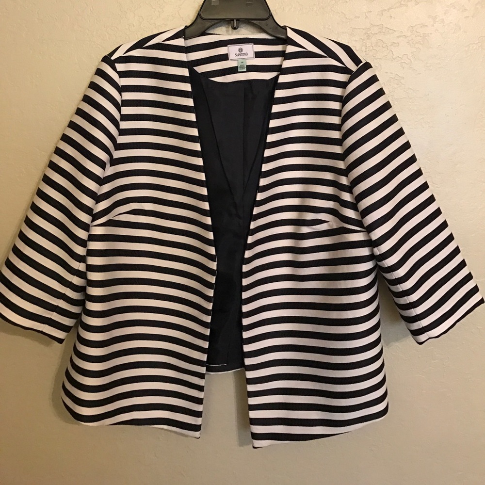 Stripped blazer