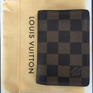 Louis Vuitton Damier Ebene Pocket Organizer