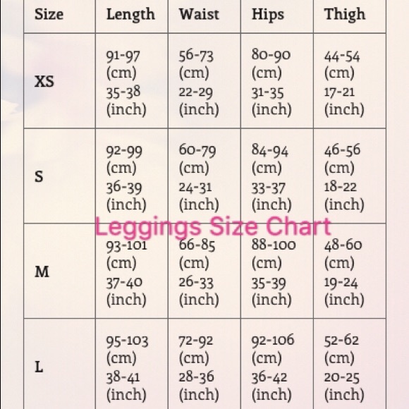 Brand New Yoga Leggings - Dream Sky - Picture 8 of 8