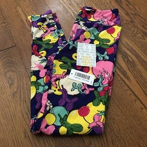 NWT LulaRoe Birthday Leggings - Balloon Animal