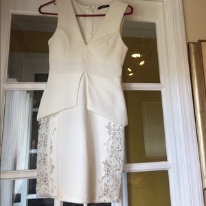 Peplum dress the vintage shop stretch Bodycon 👗👗