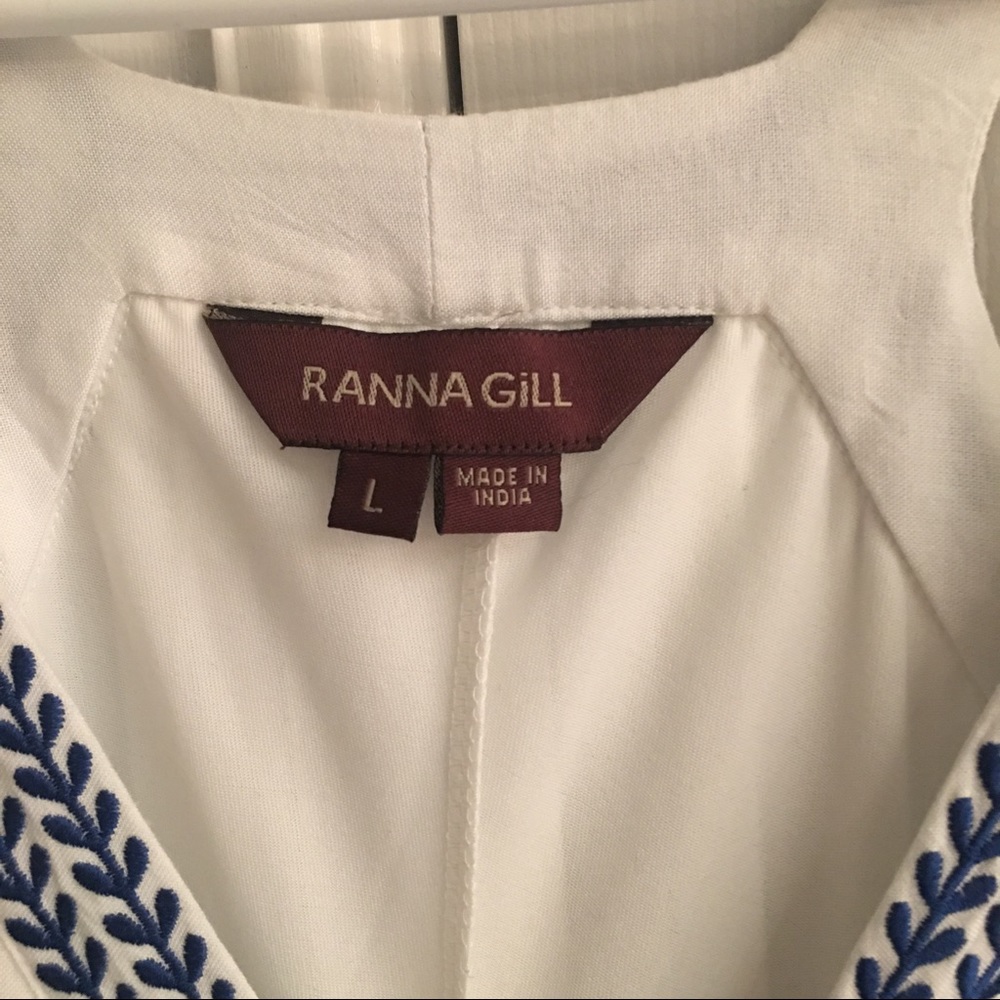 Anthro Ranna Gill Aska Embr Maxi - Picture 6 of 8