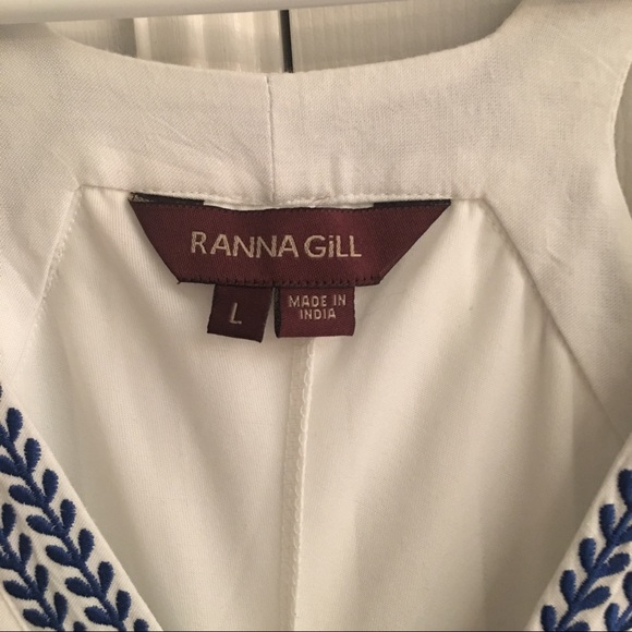 Anthro Ranna Gill Aska Embr Maxi - Picture 6 of 8