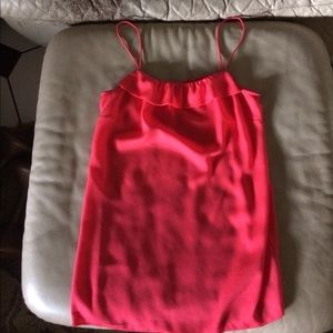 Red tank top