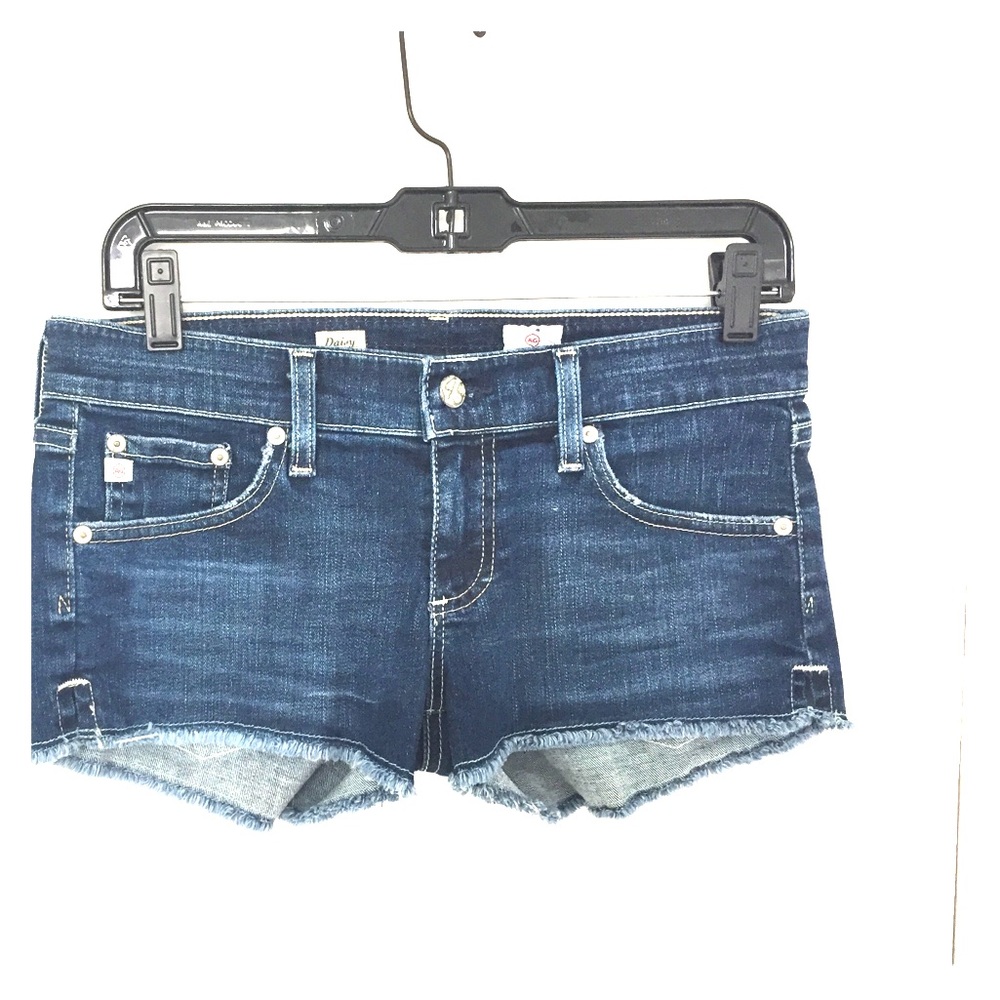 🎉HP AG Adriano Goldsmith daisy low-rise shorts 26