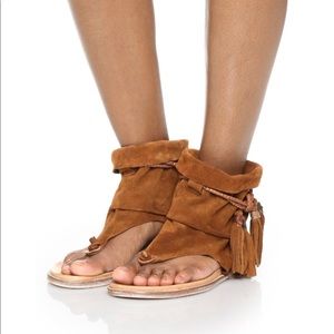 Free people Marlo boot sandal (brown)