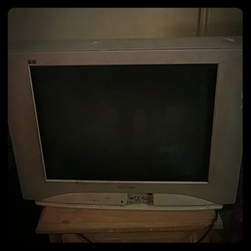 A tv