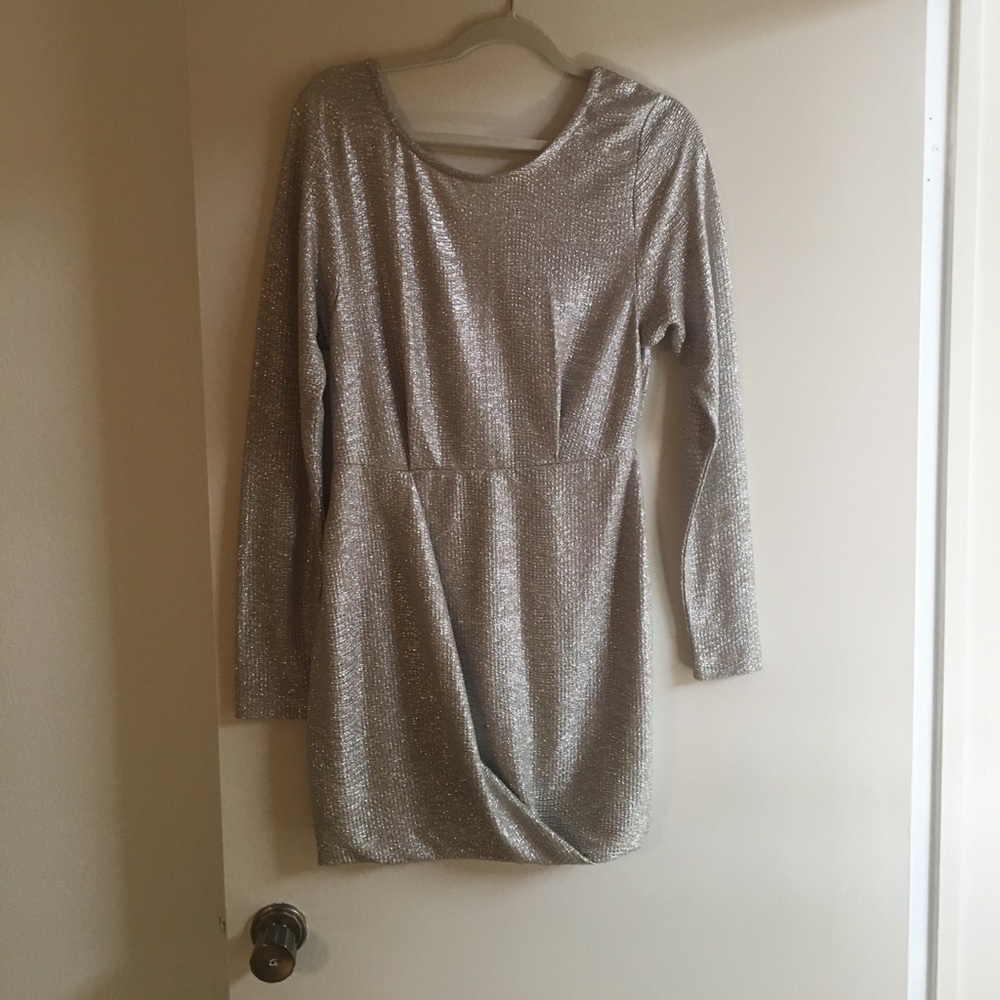 Gold/silver BCBG dress